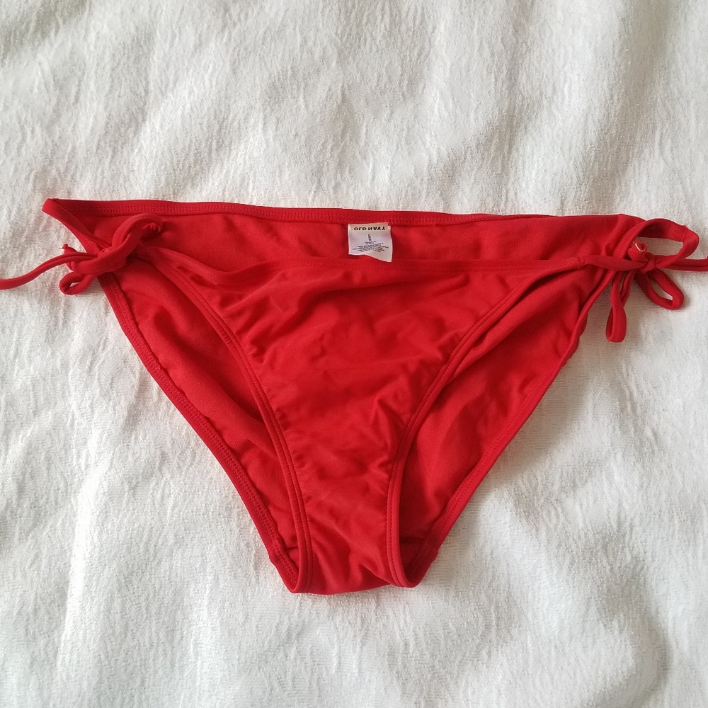 Old Navy Red Swim Bottoms